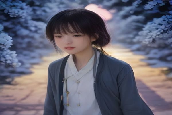 音乐爱好者用手机和耳机聆听歌曲下载到本地的场景，桌上放着笔记本电脑和咖啡，氛围安静惬意